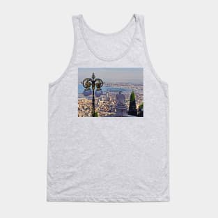 Haifa, Israel. View from Baha'i Gardens. Tank Top